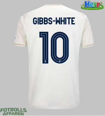 Nottingham Forest Morgan Gibbs-White #10 Bortatröja 2025-26 Kortärmad